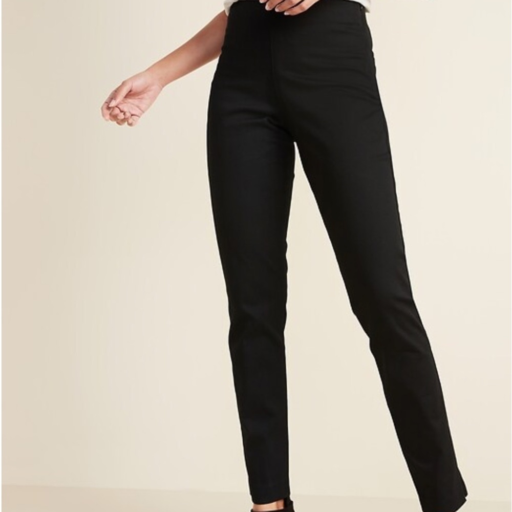 High Waisted Super Skinny Ankle Pants